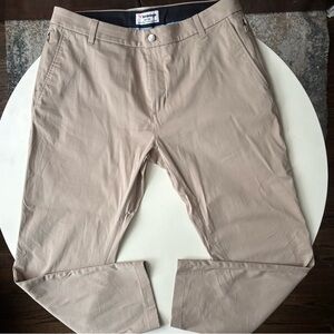 Birddogs Men’s Performance Chino Pant Khaki Size 36x28 Unlined